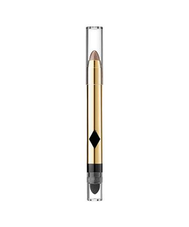 REMEK Eyeshadow Double Ended Pearlescent Cream Eye Shadow Illuminating Makeup Waterproof and Long-Lasting Eye Shadow and Eyeliner Pencil Set 06#