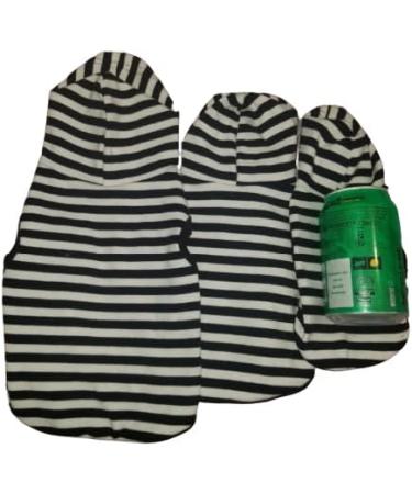 Newborn Kitten Cat Chihuahua Clothes Puppy Dog Coat Smaller Breeds XXXXS Stripey Hoody PJS Cosy Top (Black+White XXXXXS- XXXXS (4-6 weeks Kitten)) XXXXXS- XXXXS (4 - 6 weeks Kitten) Black+White - Buy Online on GoSupps.com