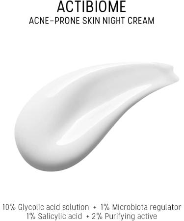 Activabiome by Dermaceutic - Night cream for acne-prone skin containing glycolic acid in solution a Microbiota Regulator Salicylic Acid and a purifying Active - 40 ml - Buy Online on GoSupps.com