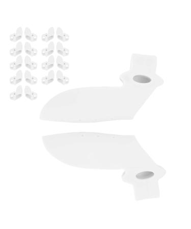 10 Pairs Toe Straightener Bunion Corrector & Separator - White | Valgus Relief & Overlap Protection Tool - Buy Online on GoSupps.com