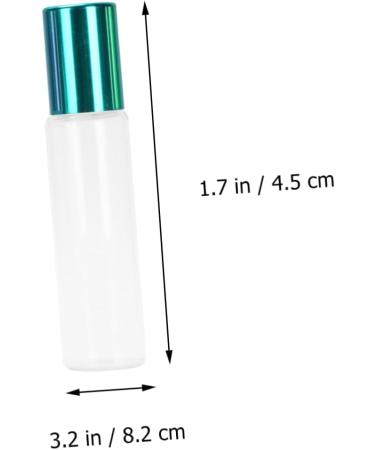 Housoutil 1 Set Travel Liquid Container Sample Glass Jars Blue Hair Bows for Girls Refillable Dropper Bottle Travel Perfume Bottle Refilling Rolling Bottle Eye Essential Oil - Buy Online on GoSupps.com