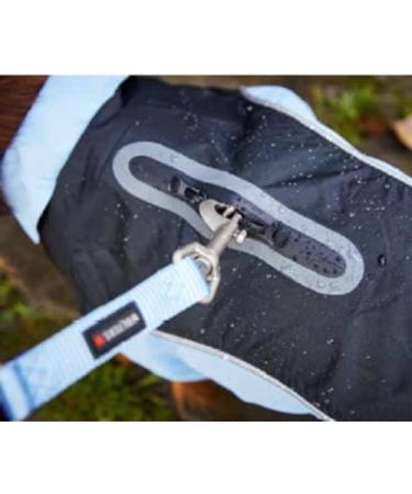 Wolters Rain Jacket - Easy Rain Dog Raincoat Blue Sky - 48 cm Black/Sky Blue | International Shipping - Buy Online on GoSupps.com