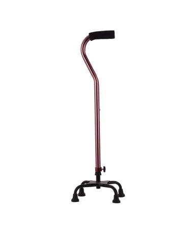 Crutches The Elderly Four-Legged Walking Sticks Four Corners Cane Elderly Telescopic Aluminum Alloy Anti-Skid Walker Elegant