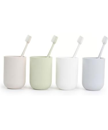 Minkissy 8 Pack Eco-Friendly Brass Toothbrushes - Soft Bristles for Optimal Oral Hygiene | Women s Toothbrushes for Home & Travel - Buy Online on GoSupps.com