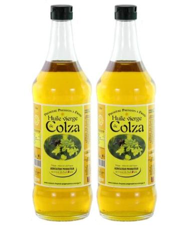 Rapeseed Oil from France Set of 2 Bottles 1 L