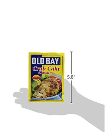 OLD BAY Classic Crab Cake Mix 1.24 oz - Authentic Seasoning for Perfect Crab Cakes - Buy Online on GoSupps.com