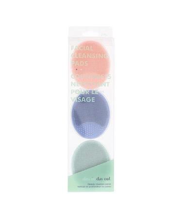 Silicone Face Scrubber Brush - 3 pieces