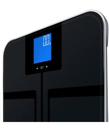 EatSmart Digital Body Fat Scale - Auto Recognition Technology - Black - Buy Online on GoSupps.com