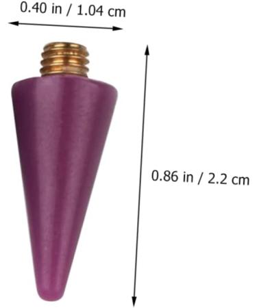 FRCOLOR Pen Nail Art Point Crayon nail pen wax Manicure Drill Dotting Pen Heads dotting pen tip wax pen nails rhinestones rhinestone pen Manicure tools metal Tools 2.2x1.04cm Assorted Color - Buy Online on GoSupps.com