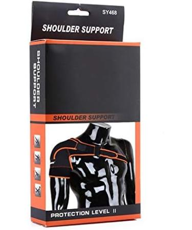 VGEBY Adjustable Shoulder Support Strap - Sports Gym Compression Wrap for Men & Women | Ideal for Injury Recovery & Fitness - Buy Online on GoSupps.com
