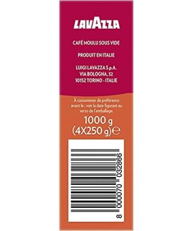  G n rique LAVAZZA Il Mattino Ground Coffee 1kg - The pleasure of real Italian coffee at home - Family size for coffee lovers! - Pack of 3 - Sold as a set - Buy Online on GoSupps.com