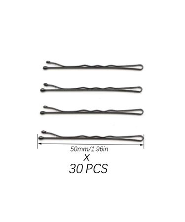 30 Metal Wave Shape Hair Clips - Stylish Hairpins & Accessories for Trendy Hairstyles - Buy Online on GoSupps.com