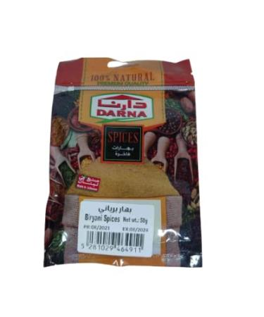 Darna Premium Quality Biryani Spices - 100% All Natural Exotic Spices from Lebanon - Biryani - Spice - Authentic Lebanese Product - Popular Spice for Cooking