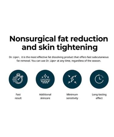 Dr. Lipo+ Fat Dissolving Injection 10ml x 10 Vials - Body Contouring Solution - Buy Online on GoSupps.com