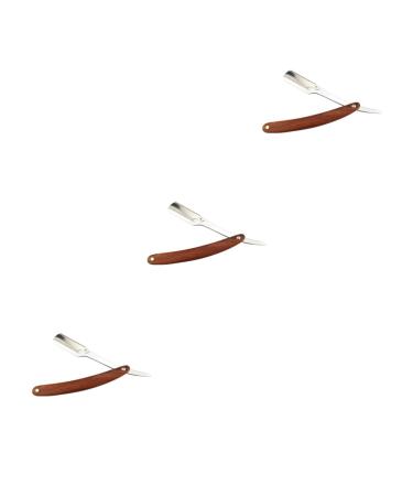 Angoily 3st manual razor foldable razor razor razor foldable razor facial razor Safe razor men razor metal affi man wood