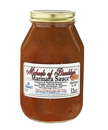 Michaels of Brooklyn Marinara Sauce 32 Oz (Pack of 2) by Michaels Of Brooklyn