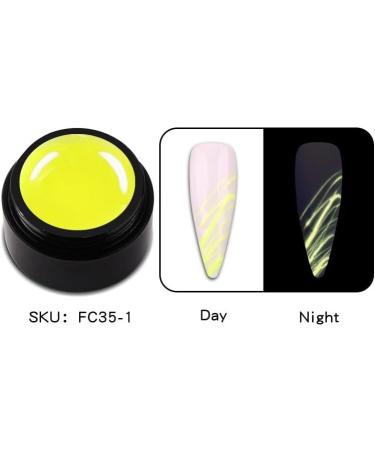 6 Colors Optional Reflective Nail Art Design Glitter Nail Gel Wire Drawing Flower Line Gel Spider Gel Varnish DIY Manicure - (Color: A4) - Buy Online on GoSupps.com