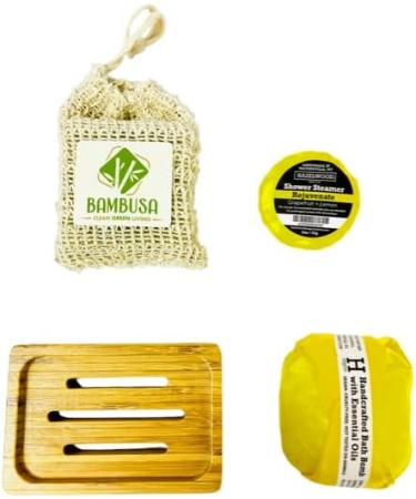 Bambusa Bath Spa Set - Luxurious Eco-Friendly Bath Essentials for Ultimate Relaxation - Buy Online on GoSupps.com