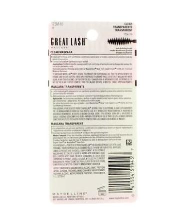 Maybelline Clear Great Lash Washable Mascara 110, 2-Pack - 1 ea - Buy Online on GoSupps.com