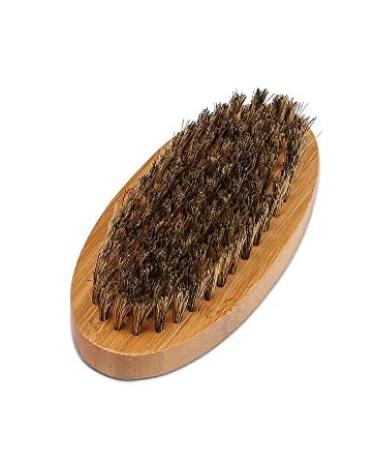 Natural beard brush mustache and beard care brush