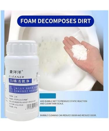 Splash Toilet Cleaner Foaming Powder Touch Free Fizzy Foam Toilet Cleaner Powerful Pipe Dredging Agent Toilet Active Oxygen Agent Easy To Help You Solve In Toilet Cleaning No Peculiar Smell (6pc) - Buy Online on GoSupps.com