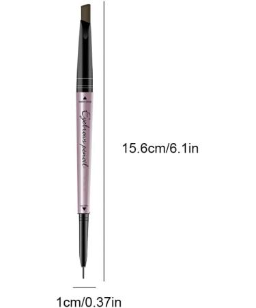 miduoidn Smudge-Proof Eyebrow Pencil Handheld Dual Head Sweatproof Eye Brow Filling Pen Women Party Cosmetics Birthday Gifts Dark Brown - Buy Online on GoSupps.com