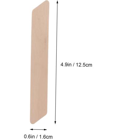 FOMIYES 600 STK Wooden Wax Strip Applicator - Face Hair Removal Tool for Smooth Skin | Best Waxing Accessories for Makeup - Buy Online on GoSupps.com