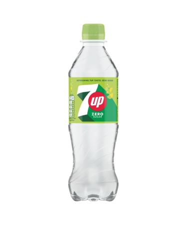 7UP Zero Sugar Lemon & Lime Bottle 500ml