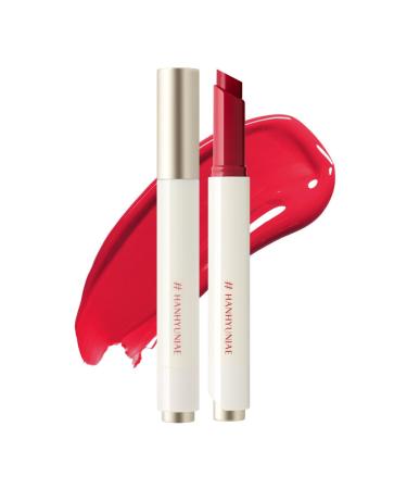 # HANHYUNJAE Pro Melt Lip Balm 3 Colors Food-Inspired Glossy Finish (01 / Cherry Red) / 0.098oz / Vegan Hypoallergenic Hydrating Melting Balm with Fresh Glow High Gloss Moisture
