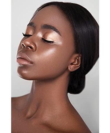 Mellow Cosmetics Glitter Chrome Eyeshadow - Golden Glow | Shop Internationally for Stunning Makeup - Buy Online on GoSupps.com
