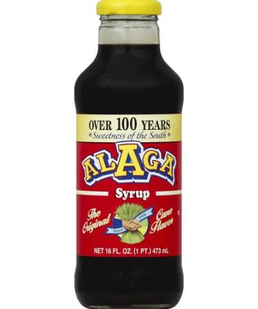 Alaga Original Cane Syrup 16oz (Single Bottle)