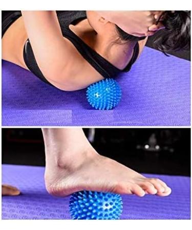 Quupy Massage Balls with Knobs Deep Tissue Muscle Relief Pain Alleviation for Plantar Fasciitis & Back Pain (7.5 cm Random Colors) - Buy Online on GoSupps.com