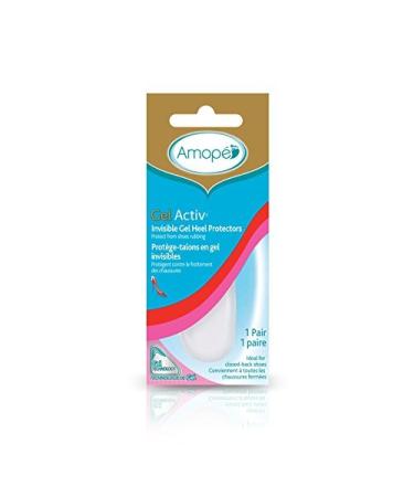 Amope Gelactiv Invisible Gel Heel Protectors  1 Pair