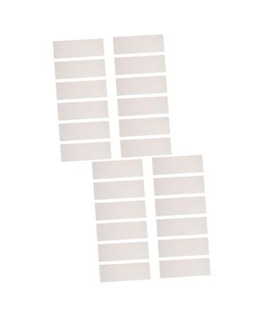 Beavorty 32 Pcs Lace Double Eyelid Sticker Eyes Makeup Decal Fold Invisible Eye Sticker Mesh Beauty Stickers 2.8x0.4x0.1cmx2pcs Light Yellowx2pcs