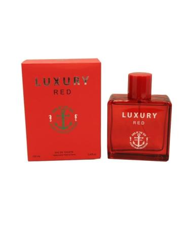 Luxury Red Eau de Toilette Amber Spicy fragrance for Men 3.4 oz