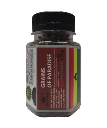 Spice King Grains of Paradise graines de poivre Melegueta Aframomum Melegueta 70 g (2 46 oz)