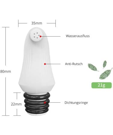 Taharet2go | Universal Mobile Bidet Bottle Attachment - Fit All PET Sizes | 6 Seals for Ultimate Cleanliness - Buy Online on GoSupps.com