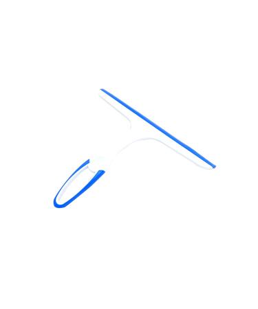 Mirror Wiper Practical Kitchen Glass Wiper TPR Flat Blue