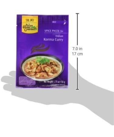 AHG Curry Korma Spice Paste 50 g - Pack of 12 - Buy Online on GoSupps.com