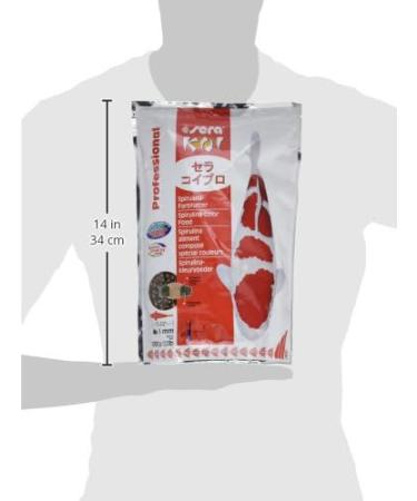 Sera Koi Professional Spirulina Color Card 1000g - Premium Koi Food for Vibrant Colors & Growth | Supports Healthy Kois | Lowers Water Pollution & Algae - Buy Online on GoSupps.com