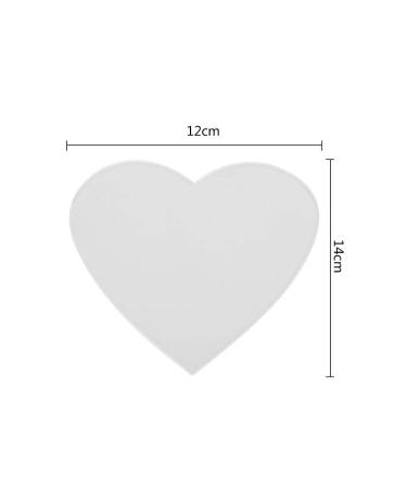 Silicone Anti-Wrinkle Chest Cushion | Heart-Shaped Breast Pads to Prevent Folds | 1 Pack - Buy Online on GoSupps.com