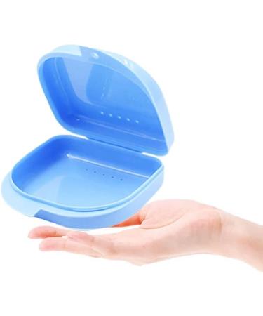 Portable Tooth Box - Dental Orthodontics Holder & Ventilated Mouth Guard Case for Dentures - Buy Online on GoSupps.com