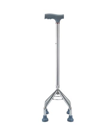 Ergonomic Four-Legged Crutches Elderly Crutches with Non-Slip Tips Lightweight Walking Cane Purposiveness