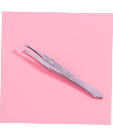 Buy Mikinona Zonge 24th Flat Tweezers - Stainless Steel Eyebrow & Ingrown Hair Removal Tool for Flawless Makeup | International Shipping - Buy Online on GoSupps.com