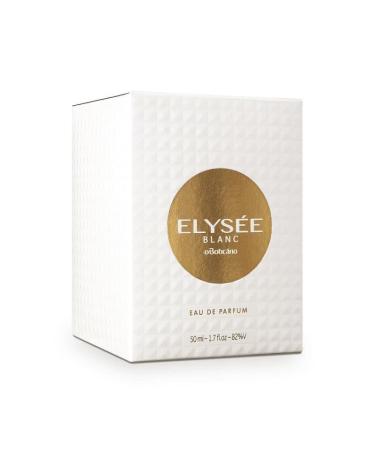 Boticario - Linha Elysee - Eau de Parfum Blanc Feminino 50 Ml - (Elysee Collection - Blanc Eau de Parfum For Women 1.7 Fl Oz) - Buy Online on GoSupps.com