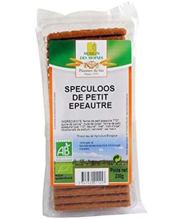 Moulin Des Moines - Organic Spelt Speculoos - 230G - Sold per unit - Buy Online on GoSupps.com