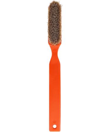Climbing Chalk Brush with Durable Boar's Hair Bristles & Ergonomic Handle - Black+Orange - Buy Online on GoSupps.com