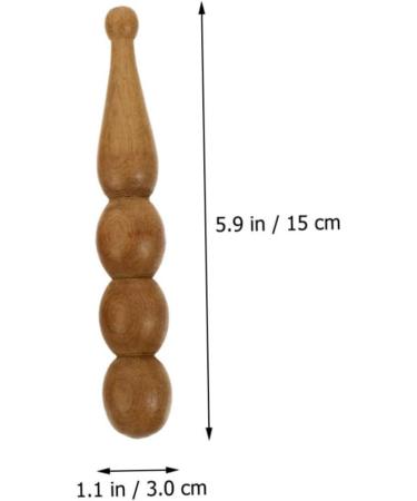 Ultechnovo 20 STK Pearl Massage Stick | Wooden Bodystick & Gua Sha Tool for Foot & Body Massage | Acupuncture Point Relief | Fragrant Wood Cosmetics - Buy Online on GoSupps.com