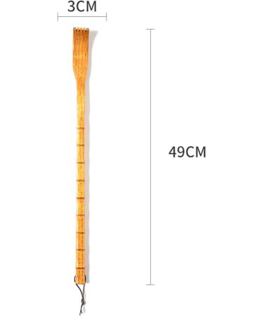 Starnoontek 19-Inch Wooden Back Scratcher for Men - Long Claws Massage & Relaxation Tool for Itching Relief - Buy Online on GoSupps.com