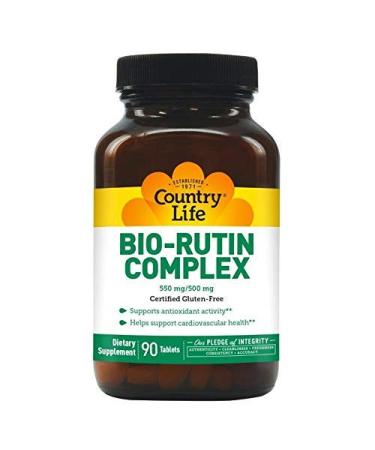 Country Life Bio-Rutin Complex 90 Tablets